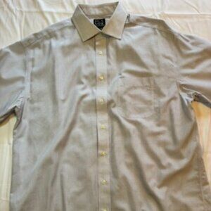 Jos A Bank Men’s Long Sleeve Travelers Collection Button Down Dress Shirt